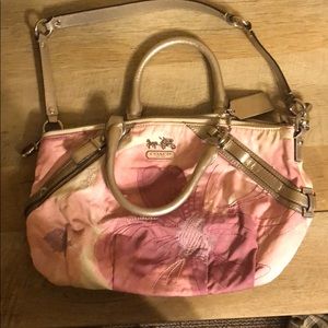 Coach Madison Floral Print Sophia Satchel